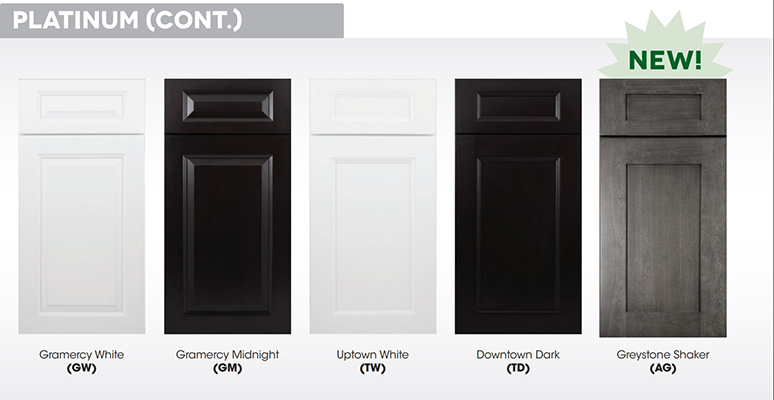 Forevermark Cabinet Door Styles VA Platinum